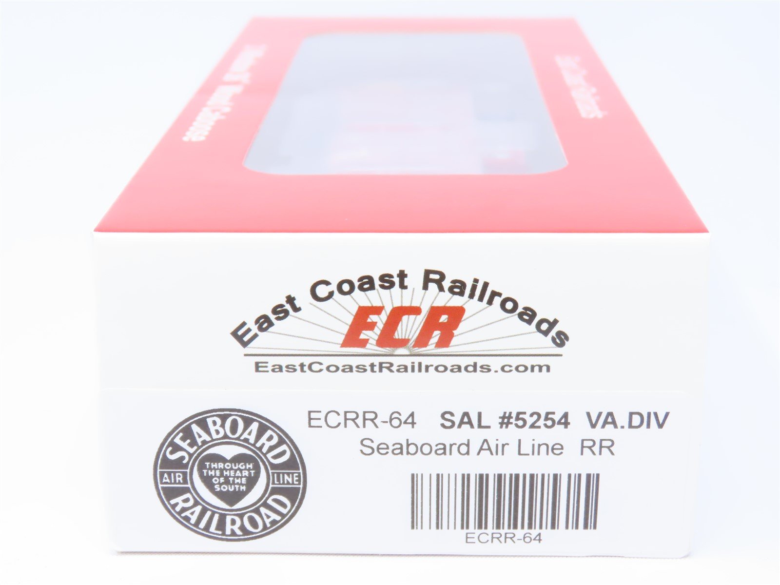 HO ECR East Coast Railroads ECRR-64 SAL Seaboard Air Line 36' Wood Caboose #5254