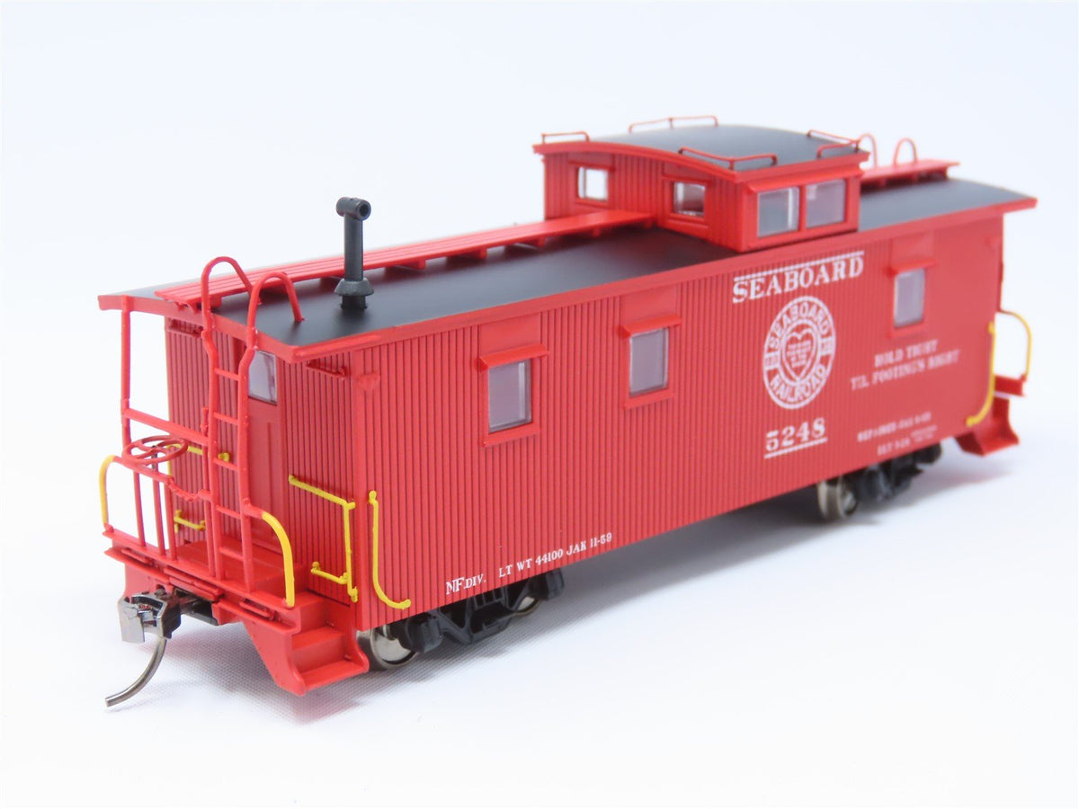 HO ECR East Coast Railroads ECRR-65 SAL Seaboard Air Line 36&#39; Wood Caboose #5248