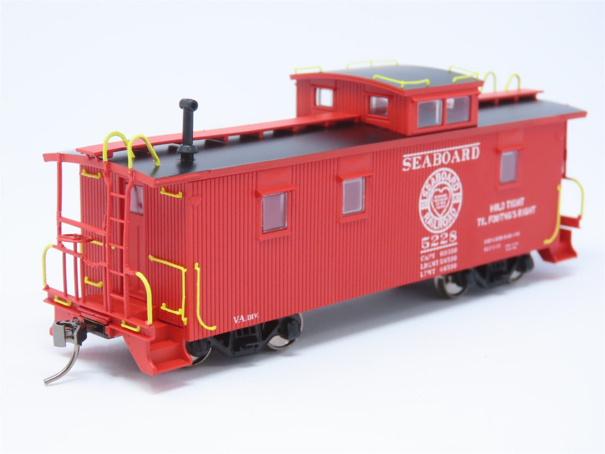 HO ECR East Coast Railroads ECRR-67 SAL Seaboard Air Line 36&#39; Wood Caboose #5228