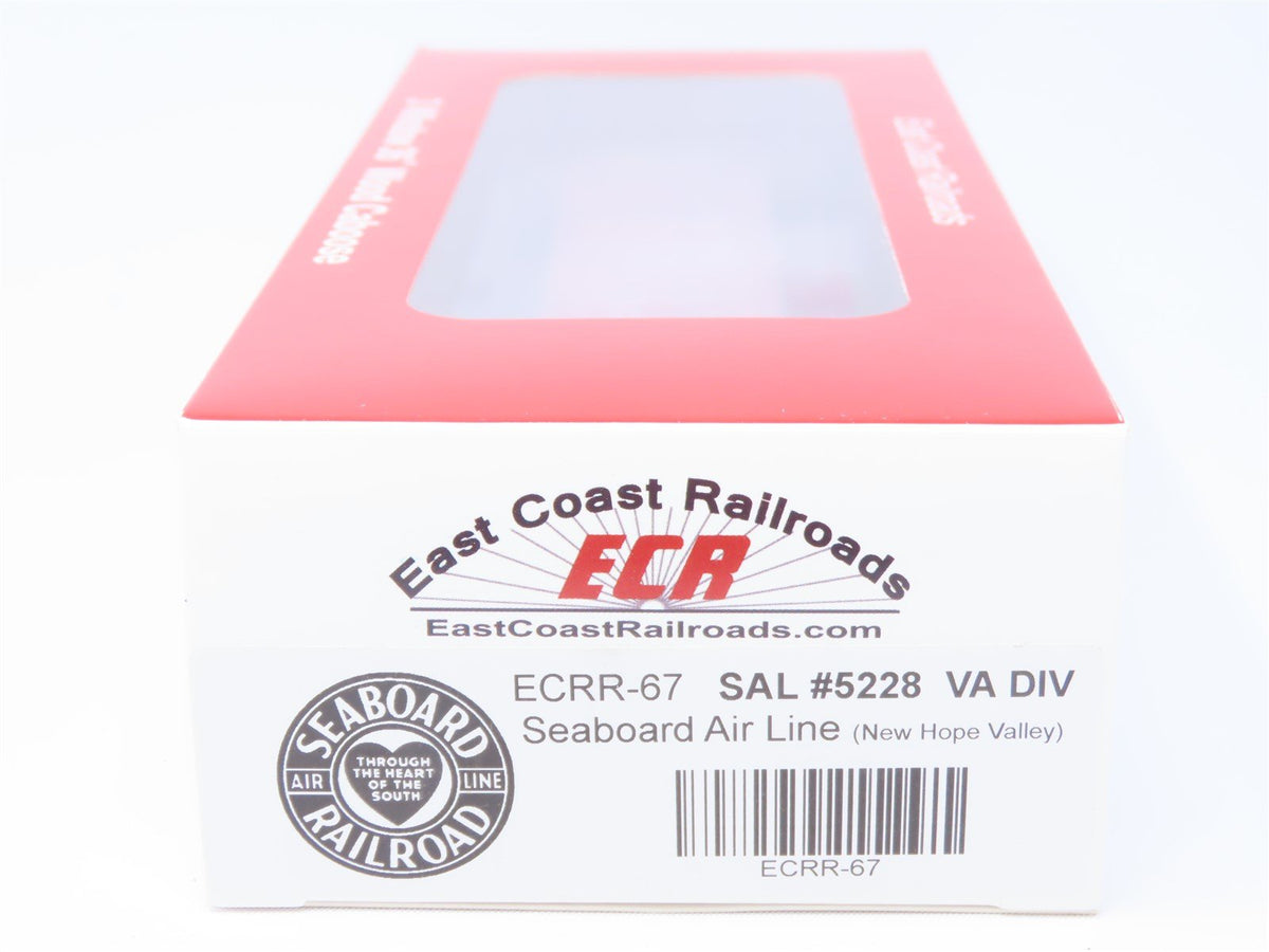 HO ECR East Coast Railroads ECRR-67 SAL Seaboard Air Line 36&#39; Wood Caboose #5228