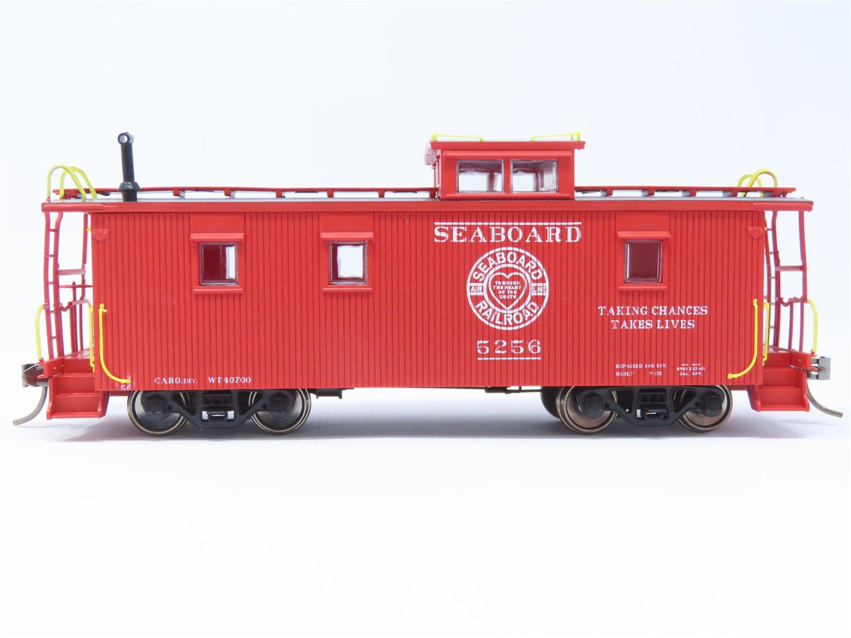 HO ECR East Coast Railroads ECRR-68 SAL Seaboard Air Line 36&#39; Wood Caboose #5256