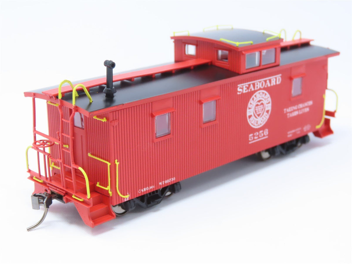 HO ECR East Coast Railroads ECRR-68 SAL Seaboard Air Line 36&#39; Wood Caboose #5256