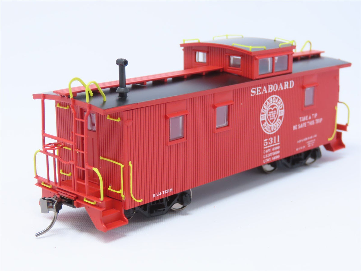 HO ECR East Coast Railroads ECRR-69 SAL Seaboard Air Line 36&#39; Wood Caboose #5311