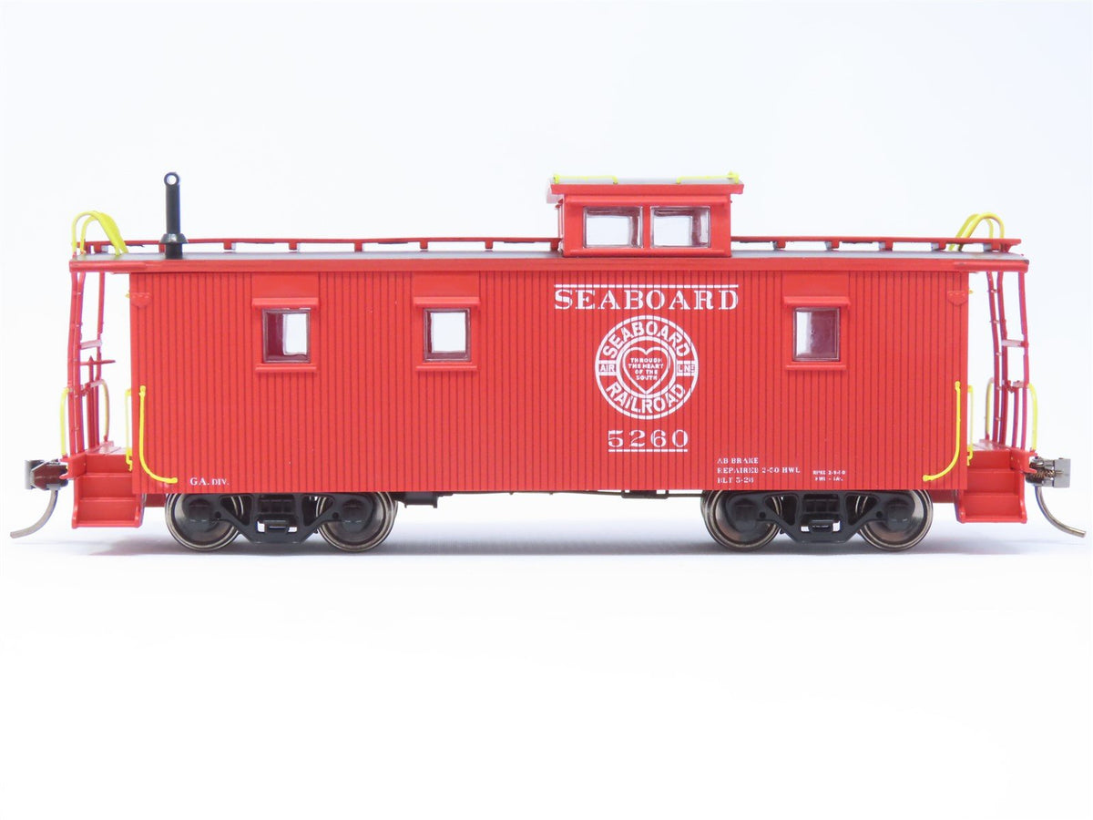 HO ECR East Coast Railroads ECRR-70 SAL Seaboard Air Line 36&#39; Wood Caboose #5260