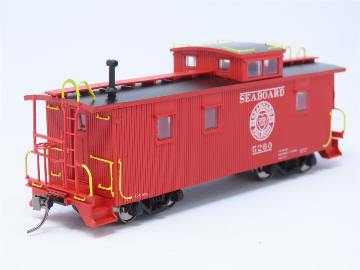 HO ECR East Coast Railroads ECRR-70 SAL Seaboard Air Line 36&#39; Wood Caboose #5260