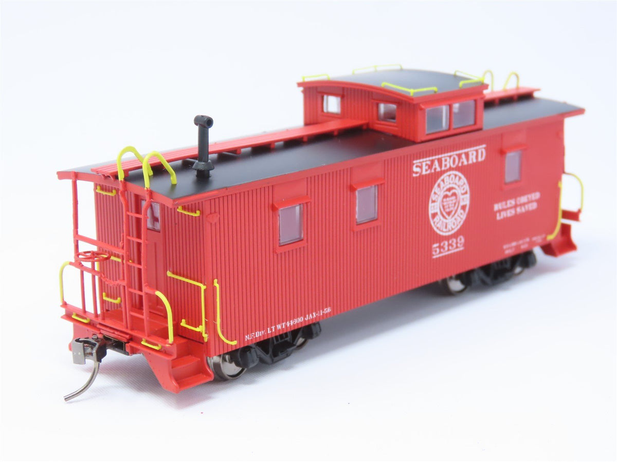 HO ECR East Coast Railroads ECRR-71 SAL Seaboard Air Line 36&#39; Wood Caboose #5339