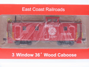 HO ECR East Coast Railroads ECRR-71 SAL Seaboard Air Line 36' Wood Caboose #5339