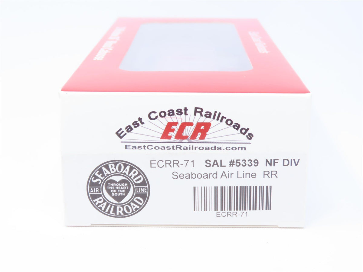 HO ECR East Coast Railroads ECRR-71 SAL Seaboard Air Line 36&#39; Wood Caboose #5339