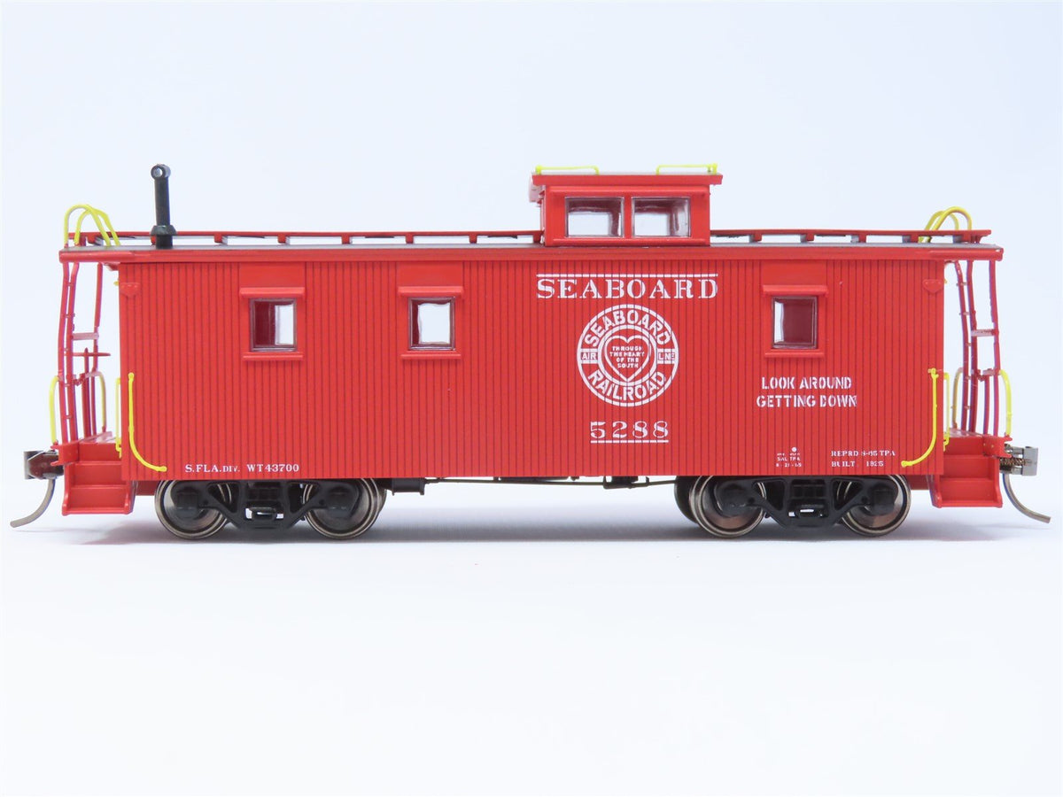 HO ECR East Coast Railroads ECRR-73 SAL Seaboard Air Line 36&#39; Wood Caboose #5288