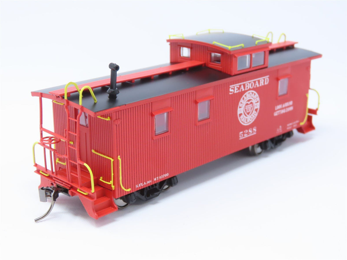 HO ECR East Coast Railroads ECRR-73 SAL Seaboard Air Line 36&#39; Wood Caboose #5288