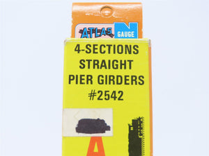 N 1/160 Scale Atlas #2542 Straight Pier Girders 4-Sections