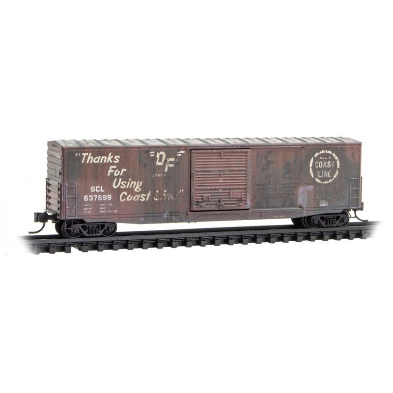 N Micro-Trains MTL 18044320 SCL/ex-ACL 50&#39; Box Car #637699 - CSX Family Tree #5