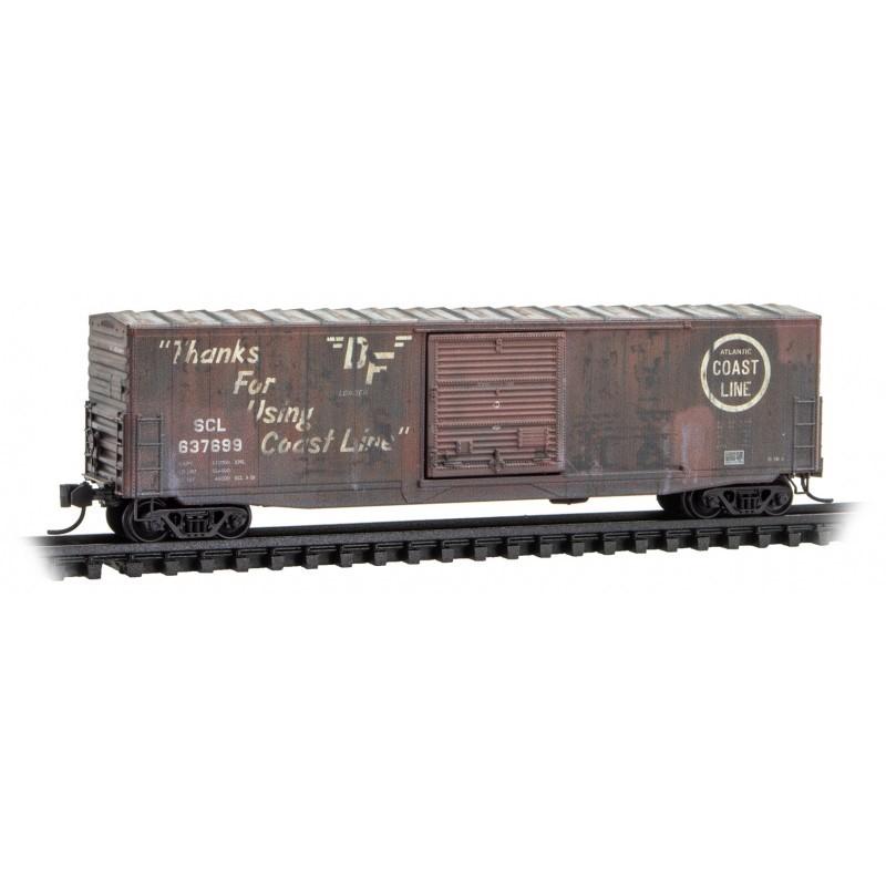 N Micro-Trains MTL 18044320 SCL/ex-ACL 50&#39; Box Car #637699 - CSX Family Tree #5