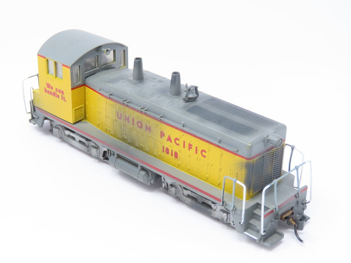 HO Scale Athearn UP Union Pacific EMD SW7 Diesel #1818 - Custom / Pro Weathered