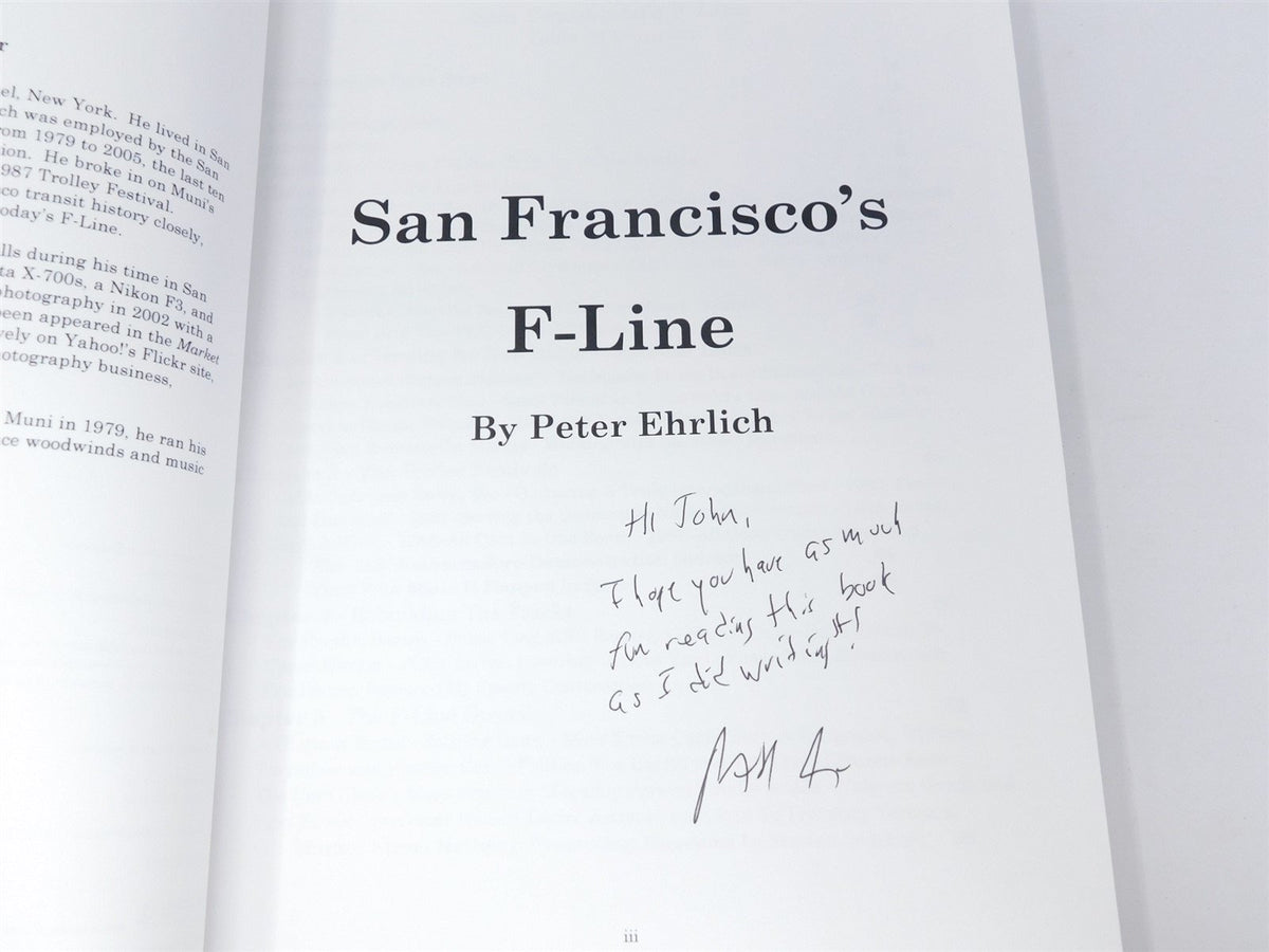 San Francisco&#39;s F-Line by Peter Ehrlich ©2012 SC Book Interurban Trolley