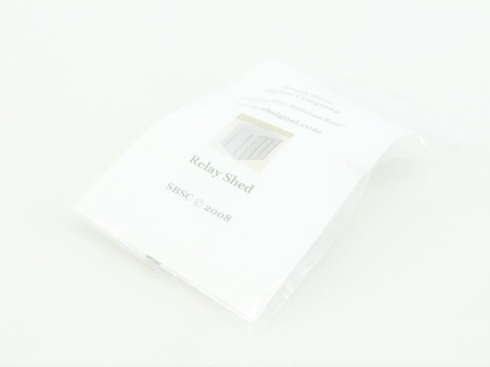 HO Scale South Bend Signal Company Unpainted Relay Shed