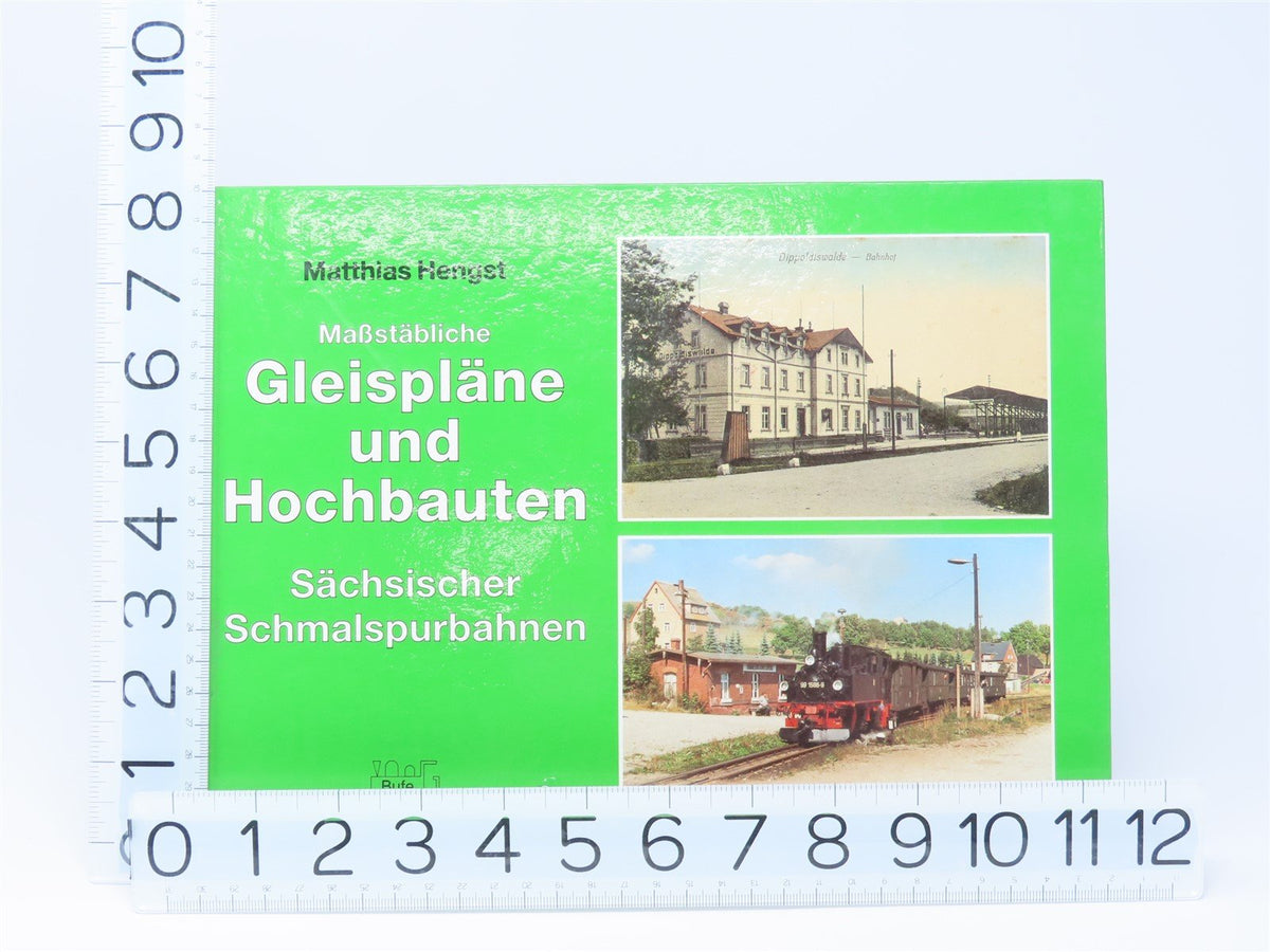 Maßstäbliche Gleispläne und Hochbauten sächsischer Schmalspurbahnen ©1993 Book