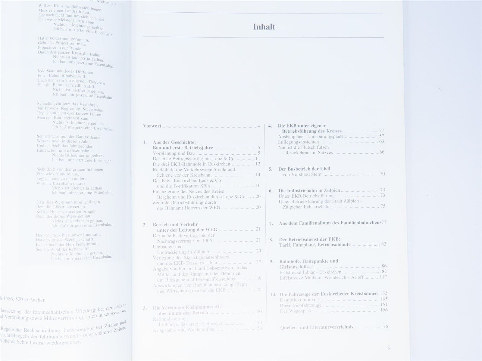 The Euskirchen Circular Railways by Henning Wall ©1999 HC Book