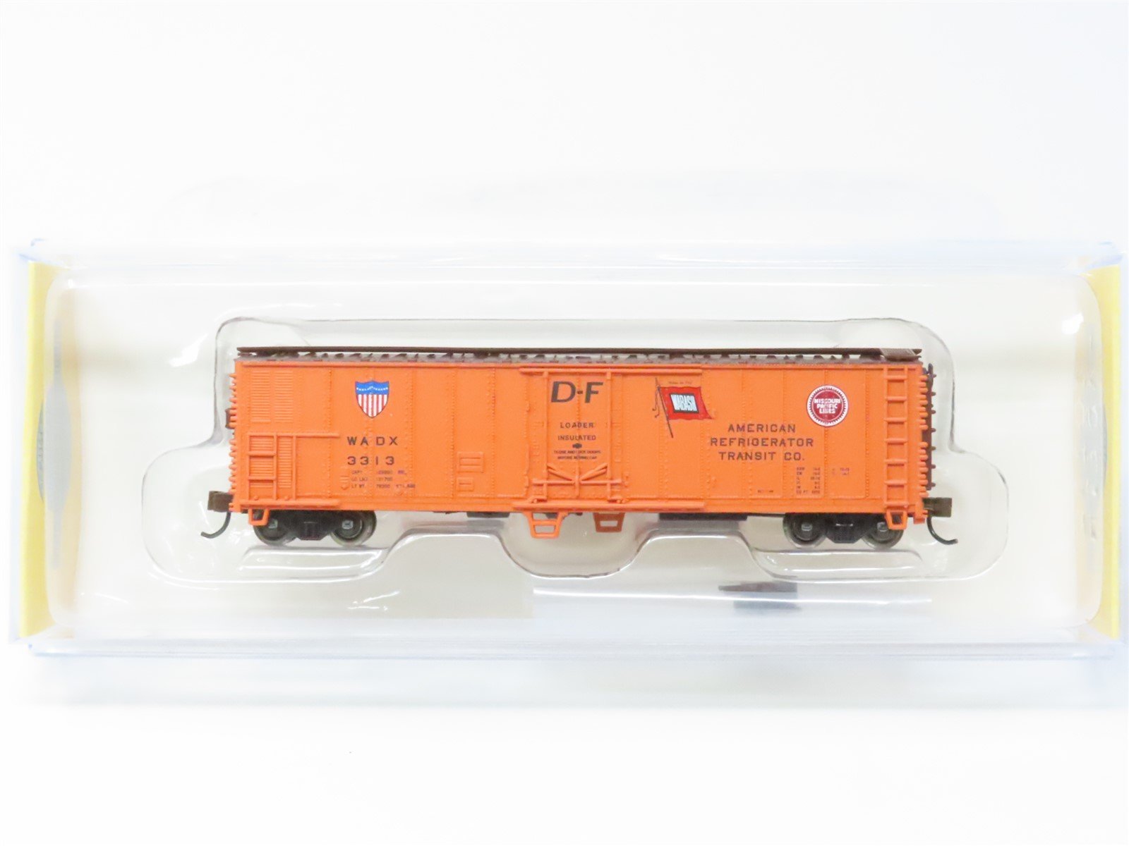 N Bachmann 17955 WADX UP MP WAB American Refrigerator Transit 50' Reefer #3313