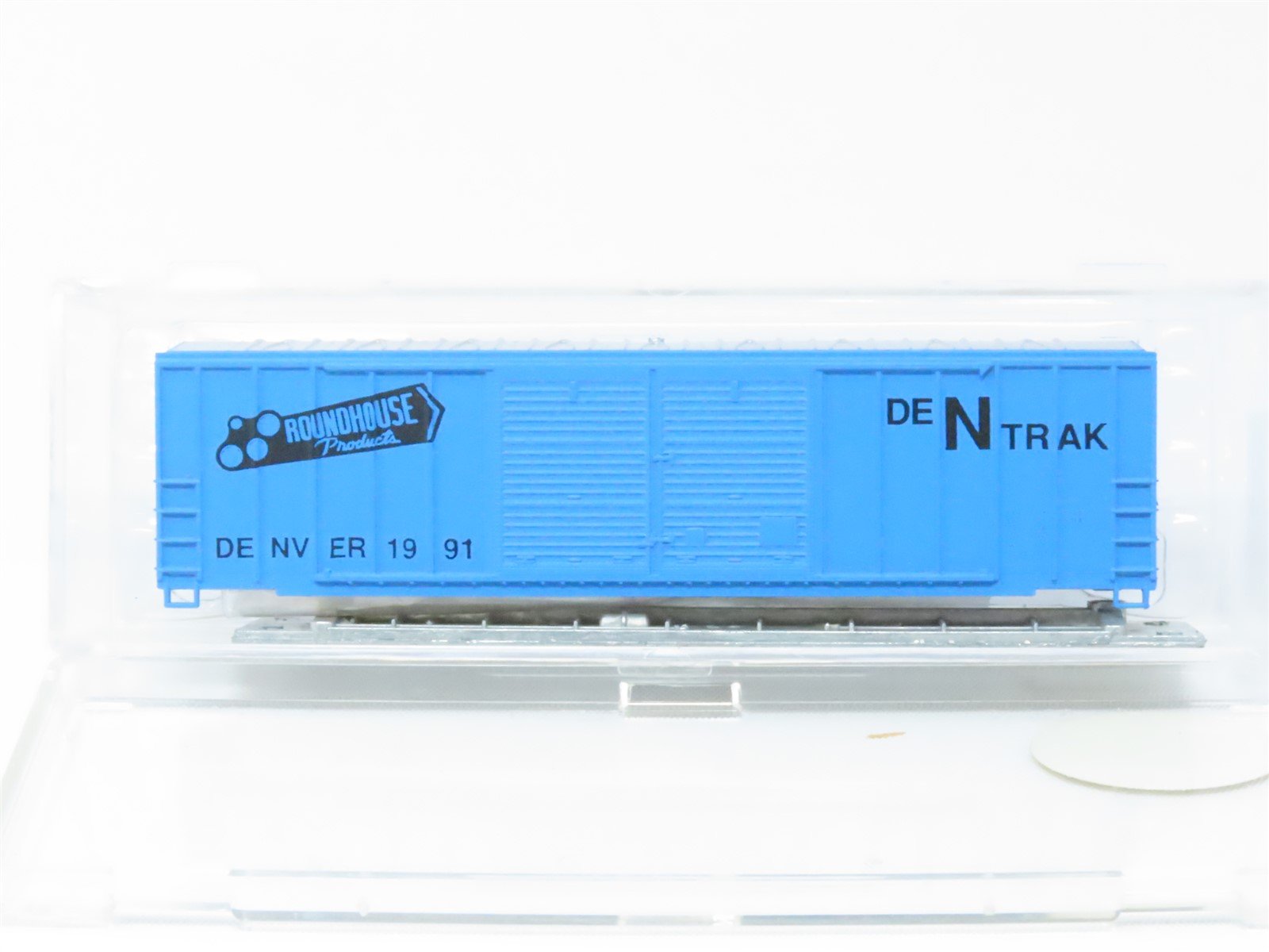 N Scale Roundhouse Kit DeNtrak Denver Double Door Box Car #1991