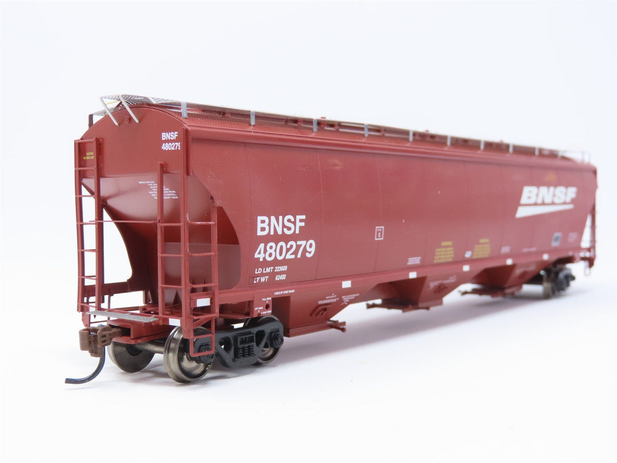 HO Scale Athearn ATH89432 BNSF Three Bay Covered Hopper #480279