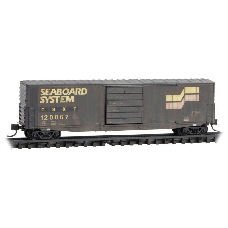 N Scale Micro-Trains MTL 18044330 CSX/ex-SBD 50&#39; Box Car #120067 - FT Series #8