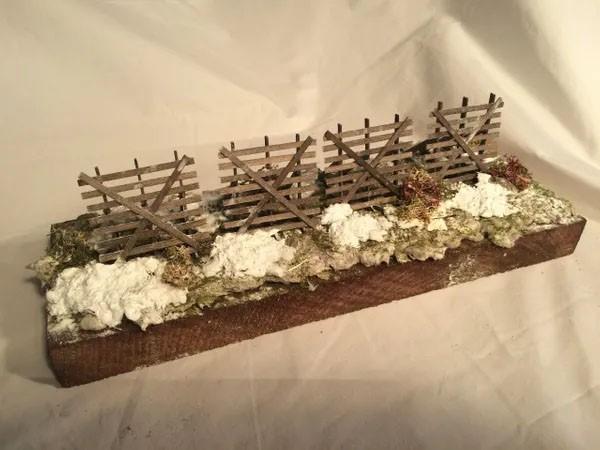 HO 1/87 Scale Hunterline Kit HLHSNOFEN Snow Fence Scenery ( HL205H )