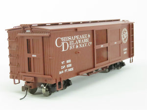 On30 Bachmann Spectrum 27635 C&D Chesapeake & Delaware Ventilated Box Car #200