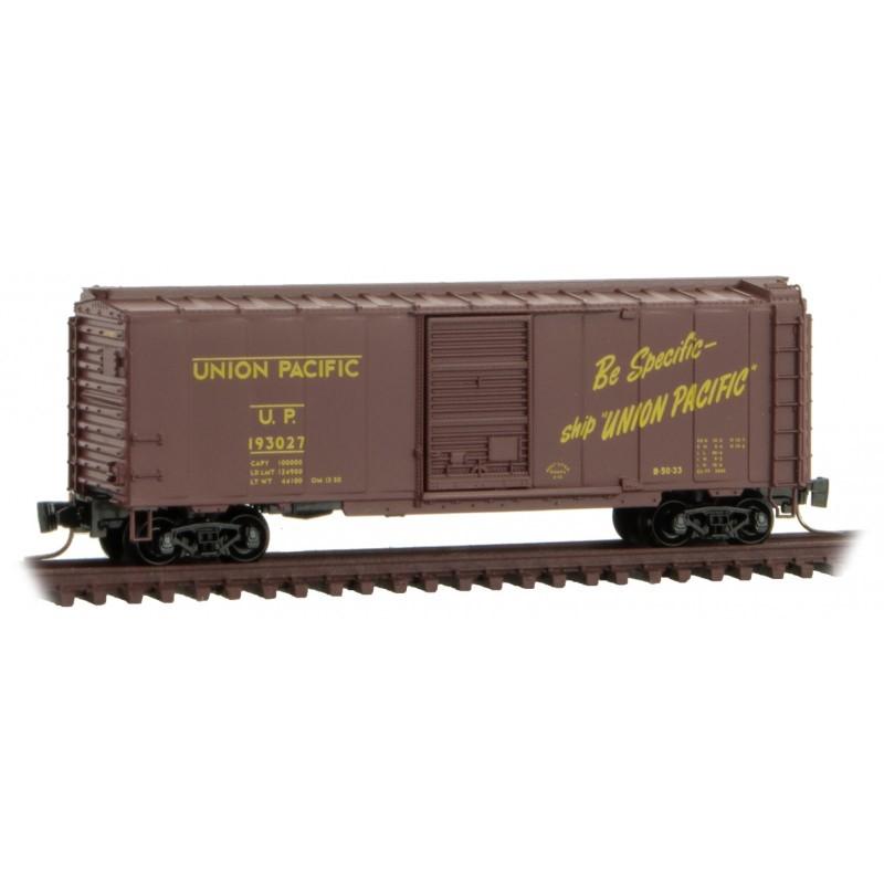 Z Micro-Trains MTL 50000086 UP Union Pacific 40' Single Door Box Car #193027