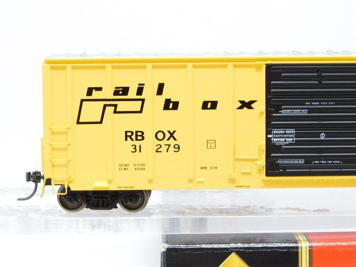 HO Scale InterMountain Pinnacle Series 47509-04 RBOX Railbox Box Car #31279