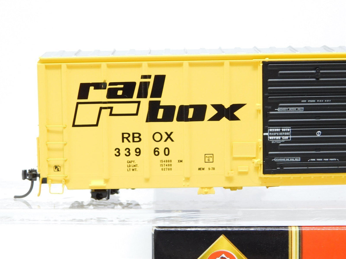 HO Scale InterMountain Pinnacle Series 47502-06 RBOX Railbox Box Car #33960