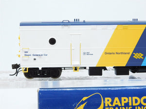 HO Scale Rapido #107174 ON Ontario Northland Steam Generator Car #200