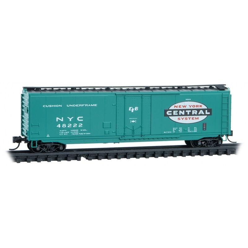 N Micro-Trains MTL 03200550 NYC New York Central 50&#39; Plug Door Box Car #48222