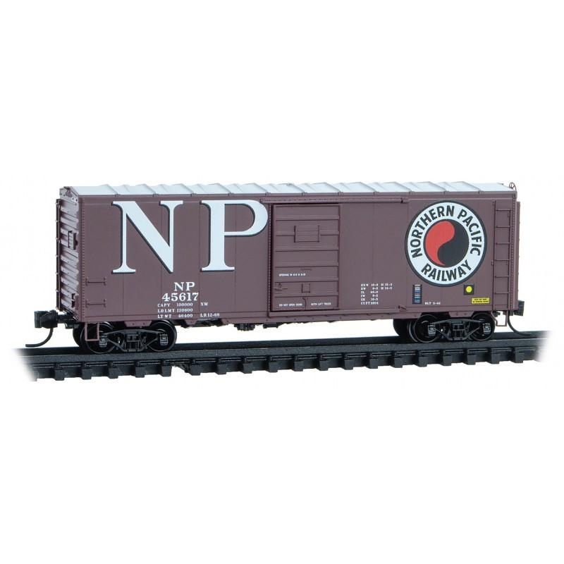 N Micro-Trains MTL 07300320 NP Northern Pacific 40' Single Door Box Car #45617