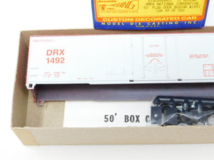 HO Roundhouse Kit DRX Discoverail '92 NMRA Nat'l Convention 50' Box Car #1492