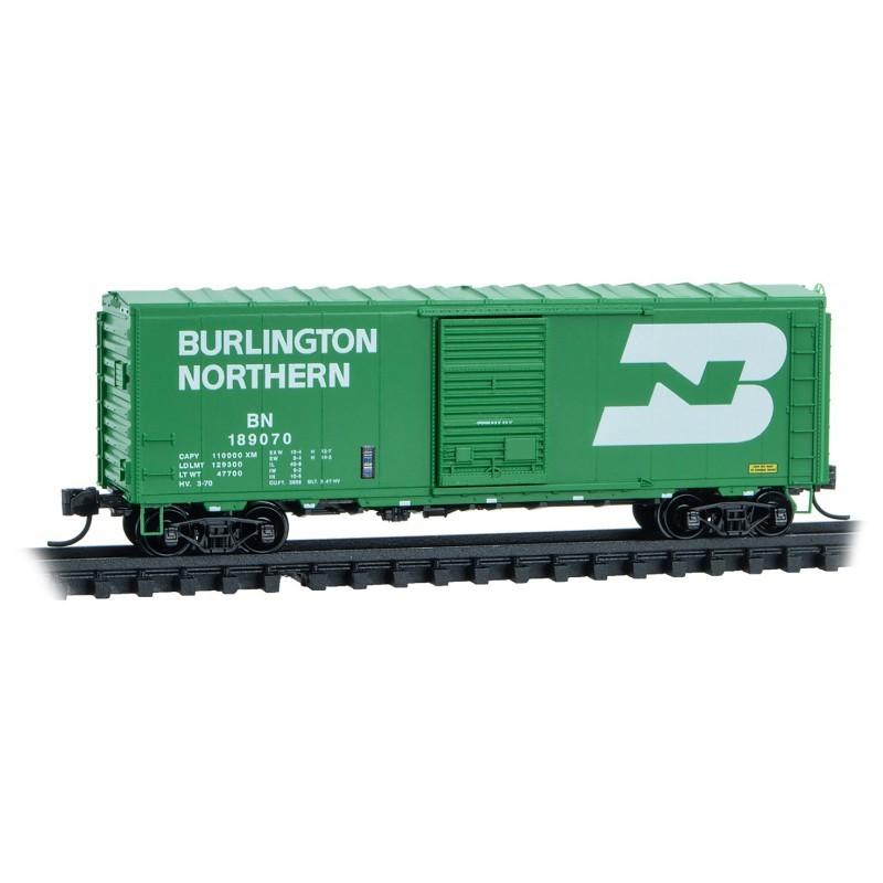 N Micro-Trains MTL 07300330 BN Burlington Northern 40&#39; Single Door Boxcar 189070