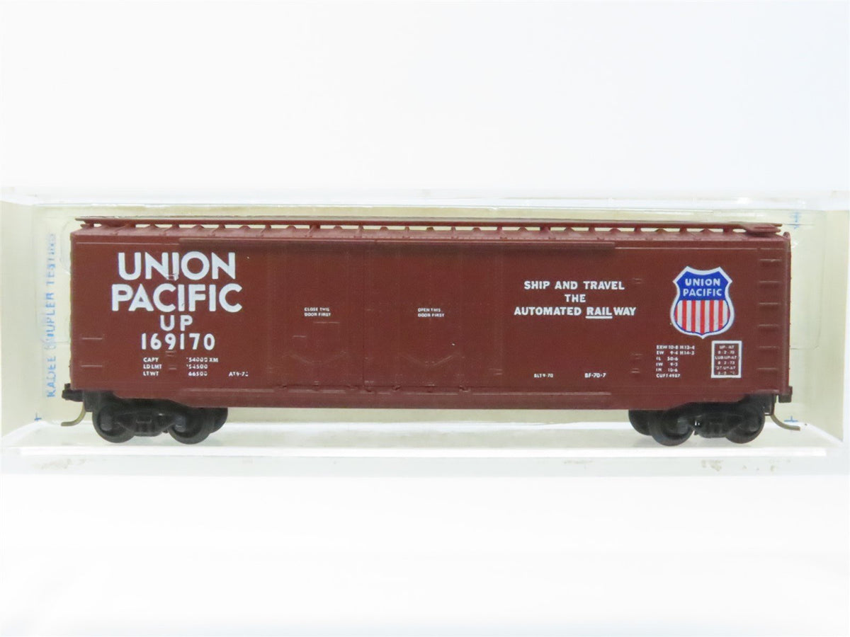 N Kadee Micro-Trains MTL 36084 UP Union Pacific 50&#39; Boxcar 169170 - Blue Label