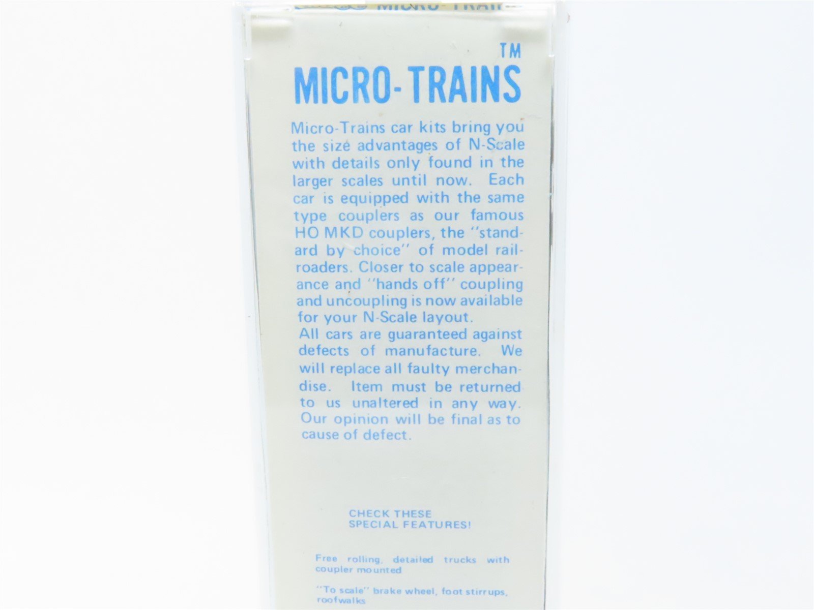 N Kadee Micro-Trains MTL 36084 UP Union Pacific 50' Boxcar 169170 - Blue Label