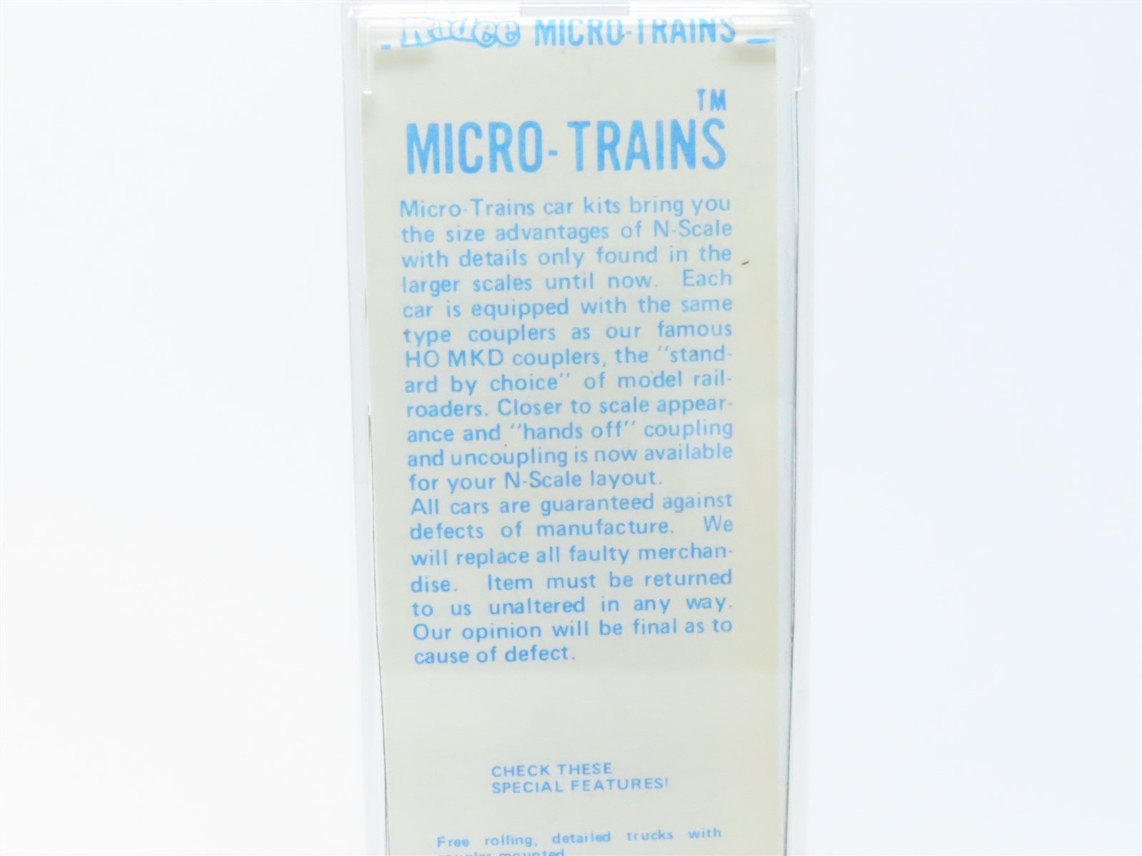 N Kadee Micro-Trains MTL 42080 UP Union Pacific 40' Boxcar 100104 - Blue Label