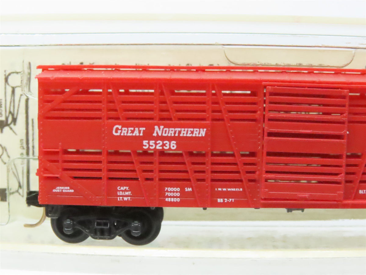 N Scale Kadee Micro-Trains MTL 35020 GN Great Northern 40&#39; Stock Car #55236