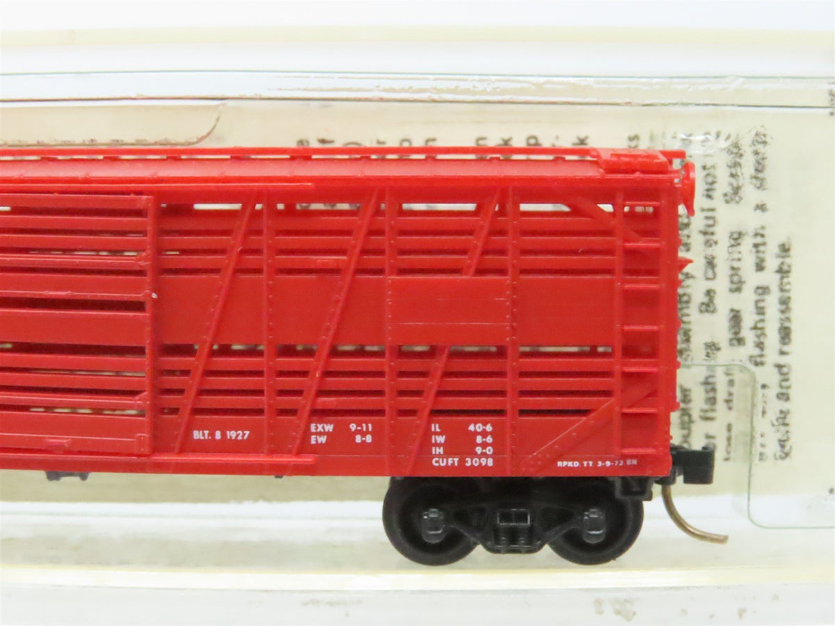 N Scale Kadee Micro-Trains MTL 35020 GN Great Northern 40&#39; Stock Car #55236