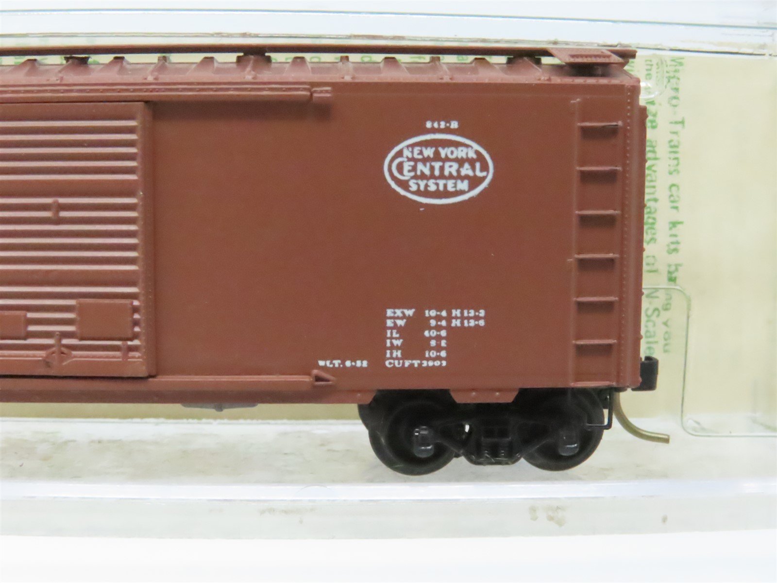 N Scale Kadee Micro-Trains MTL #20047 NYC 40' Box Car #180189 - Blue Label RARE