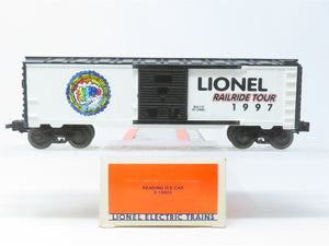 O 3-Rail Lionel H.O.R.D.E. Music Festival Railride Tour Box Car #1997 -Wrong Box