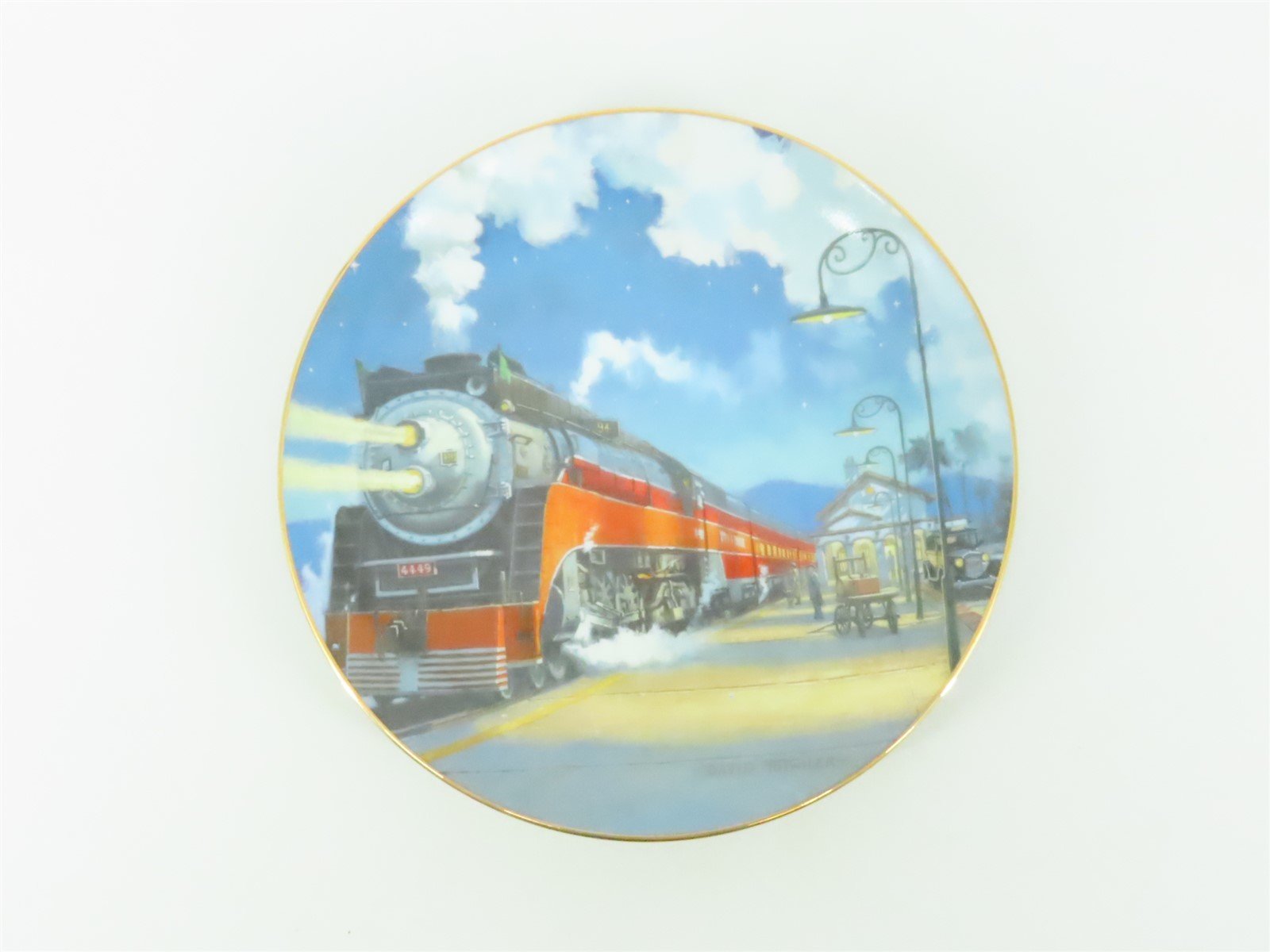 The Hamilton Romance of the Rails Plate Collection #1859C - Starlight Limited