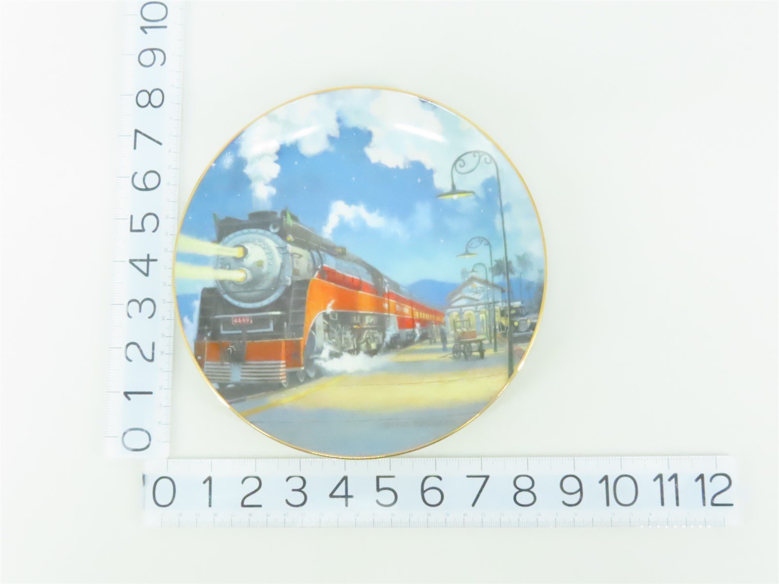 The Hamilton Romance of the Rails Plate Collection #1859C - Starlight Limited