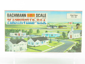 O/S Scale Bachmann Plasticville U.S.A. Kit 1914:200 School House