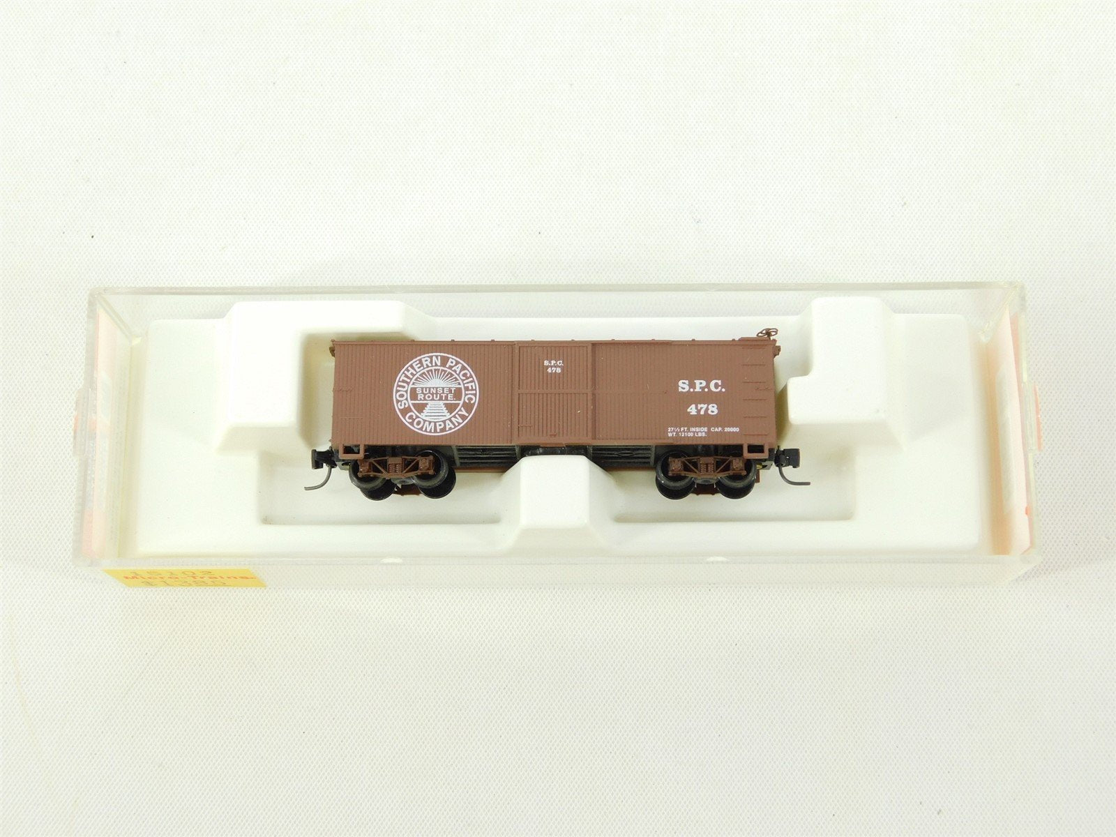 Nn3 Micro-Trains MTL 15102 SP Southern Pacific 30' Single Door Box Car #478