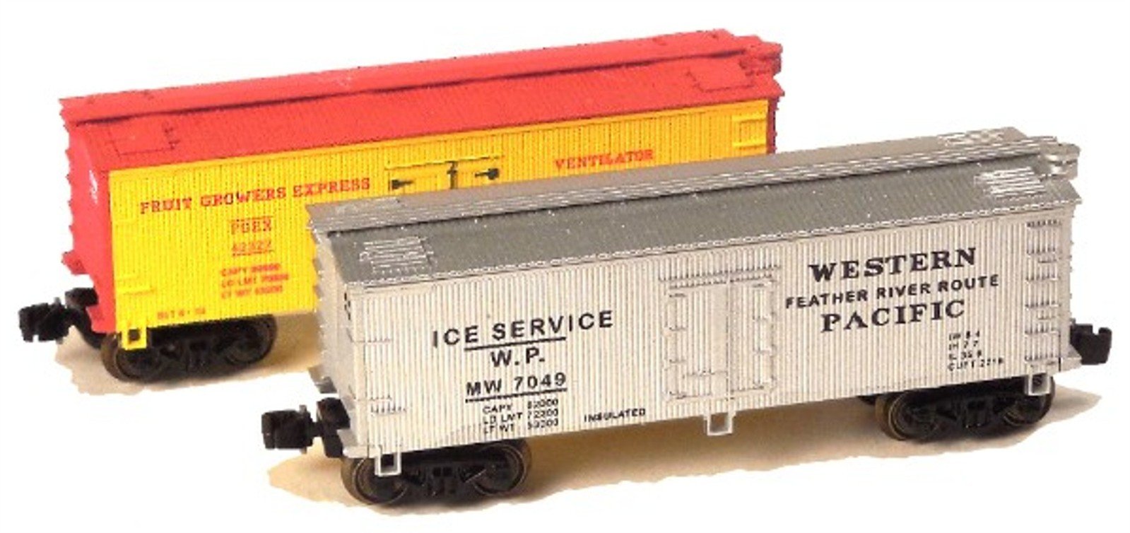 Z FULL THROTTLE FTCOL61 WP MW FGEX Fruit Growers Express American Reefers Set #1
