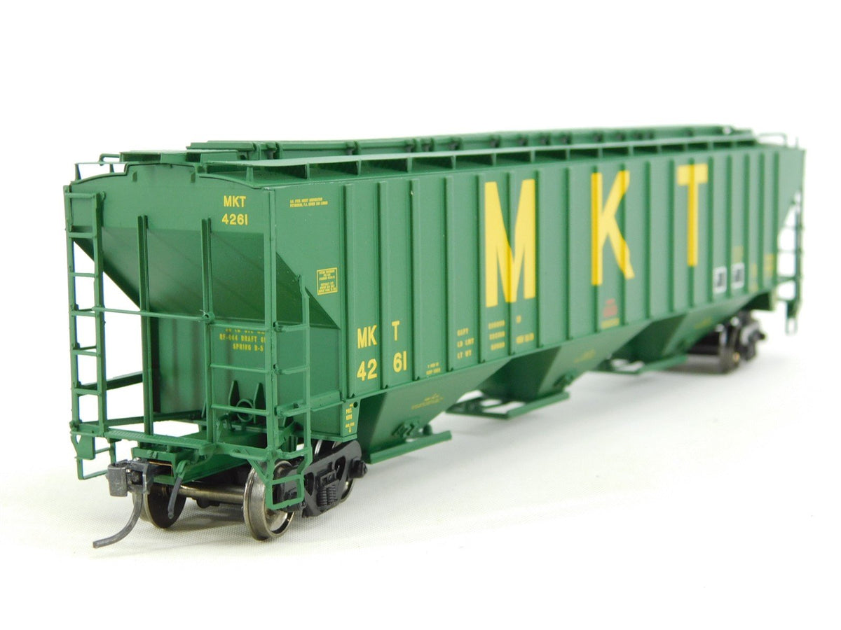 HO Intermountain 45352-16 MKT Missouri Kansas Texas 3-Bay Covered Hopper #4261