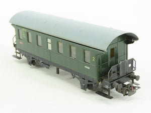 HO Scale Vintage Marklin 4002 2nd Class 2-Axle Local Passenger Coach